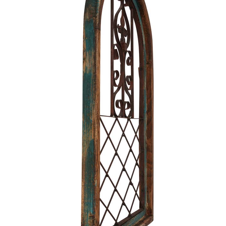 My Amigos Imports – Großhandel 3D-Wandkunst – Ausverkauf-Chaparral-Türkis Rustikales Fenster-16x28 Zoll-32 $2