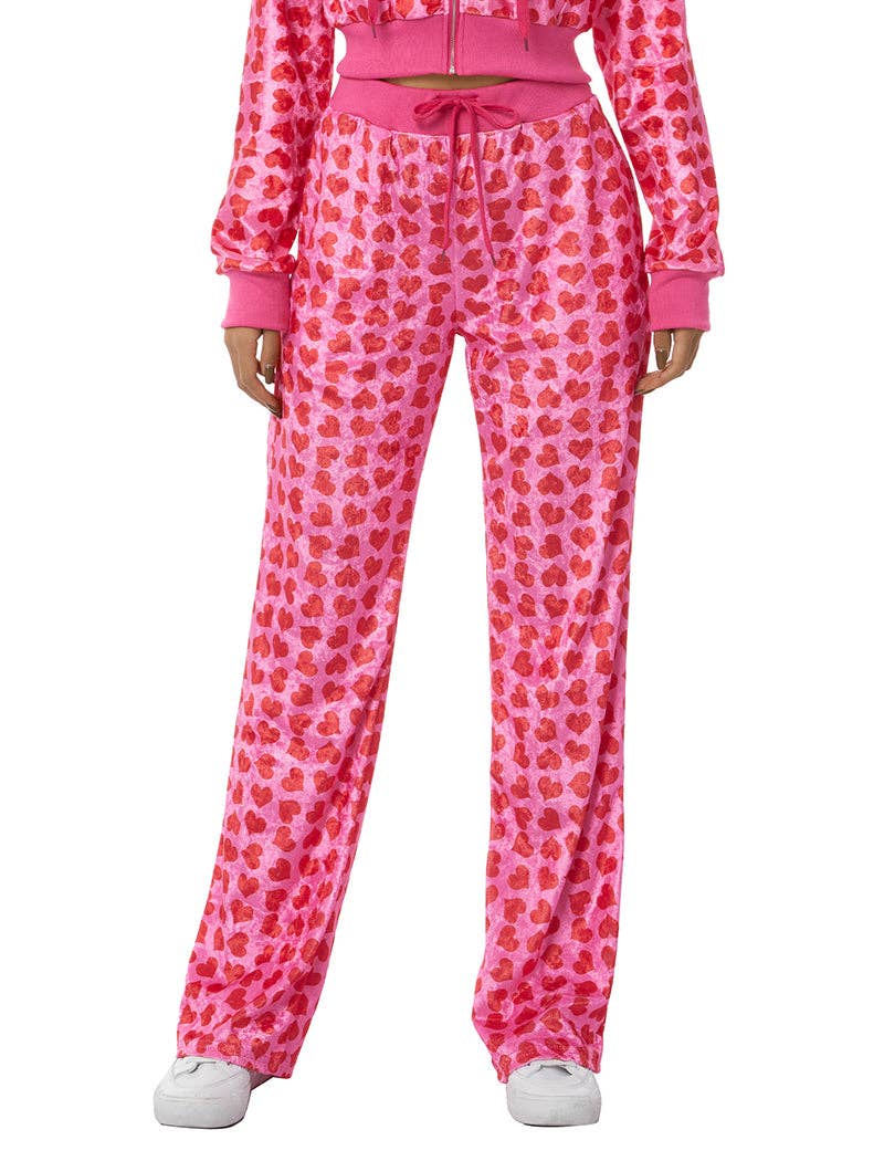 ROZE Hartpatroon Top en Broek Set voor groothandel op Faire3