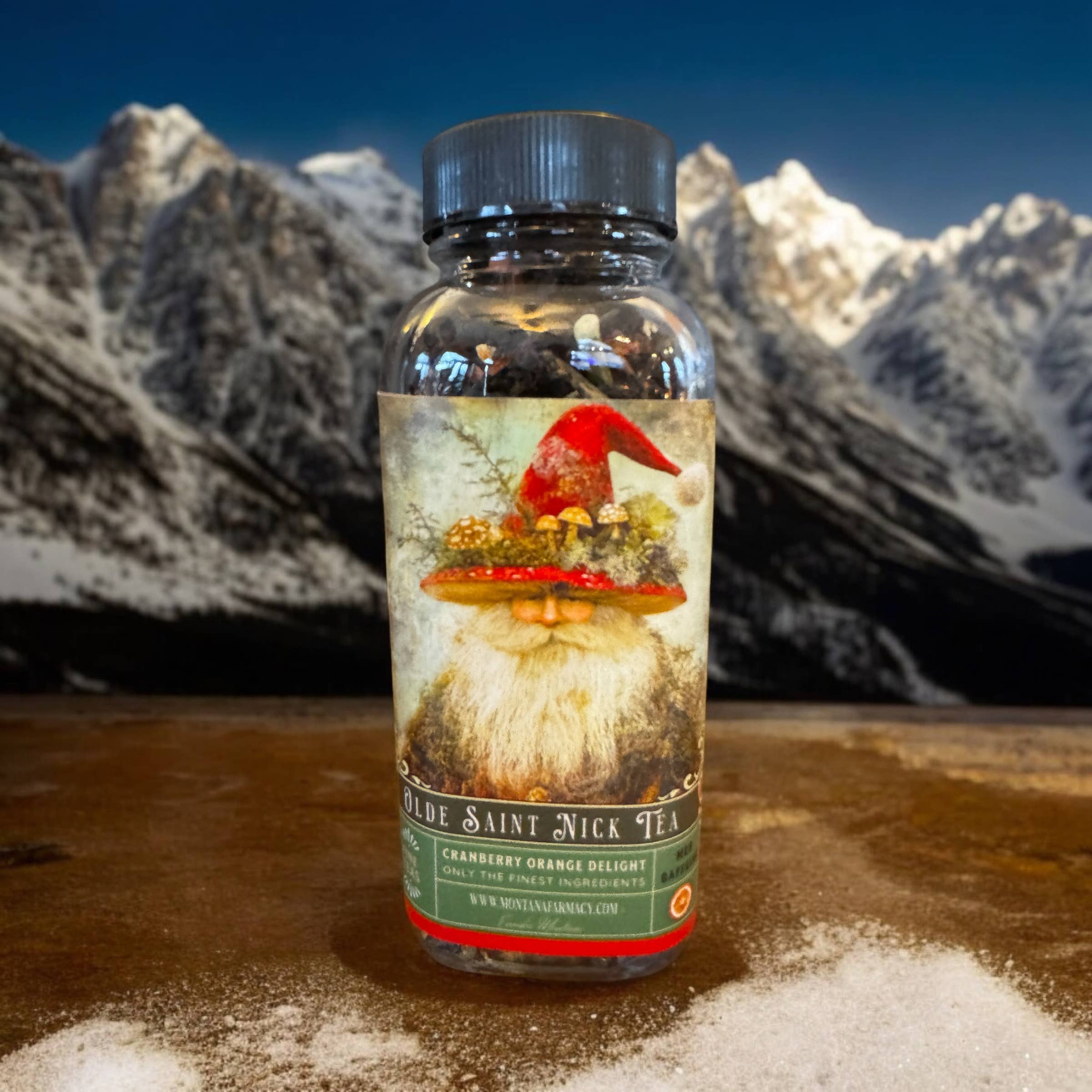 Montana Farmacy - Wholesale Loose Tea - Olde Saint mushroom Nick Vintage Victorian Christmas Tea 9