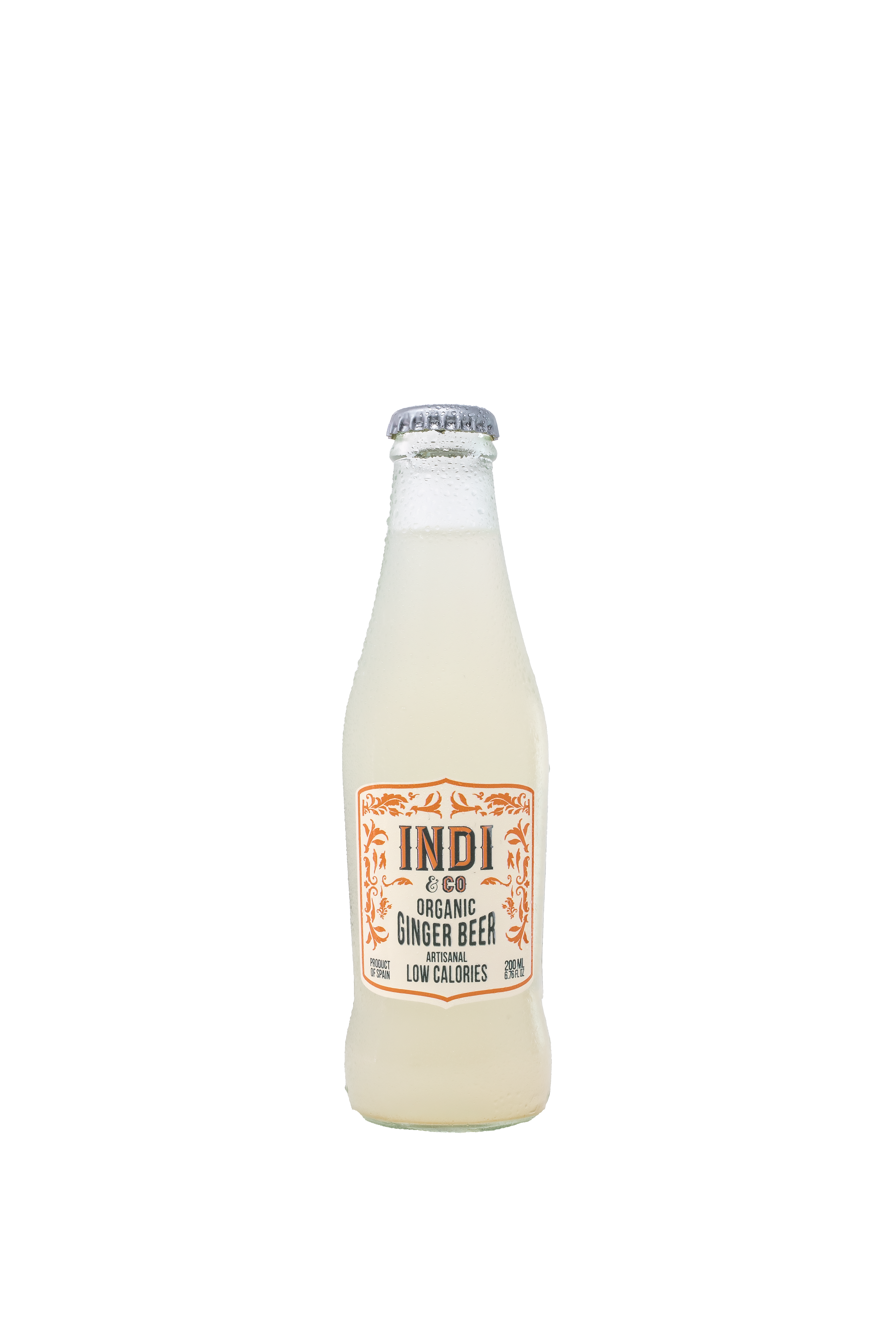 Indi Essences, S.L. – Refrigerante/bebidas gaseificadas por atacado – Cerveja de gengibre orgânico Indi2