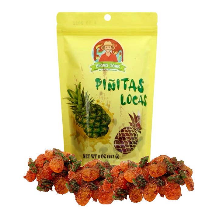 Chomis Gomis - Wholesale Gummy - Pineapple Chile Chamoy Gummies – Piñatas Locas