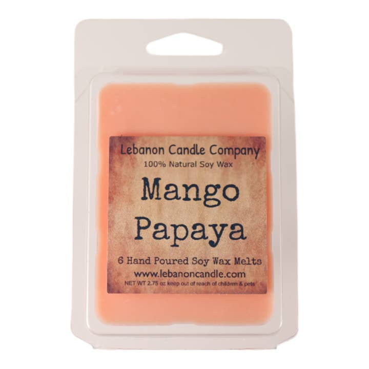 Mango Papaja Wax Melt voor wholesale door Lebanon Candle Company