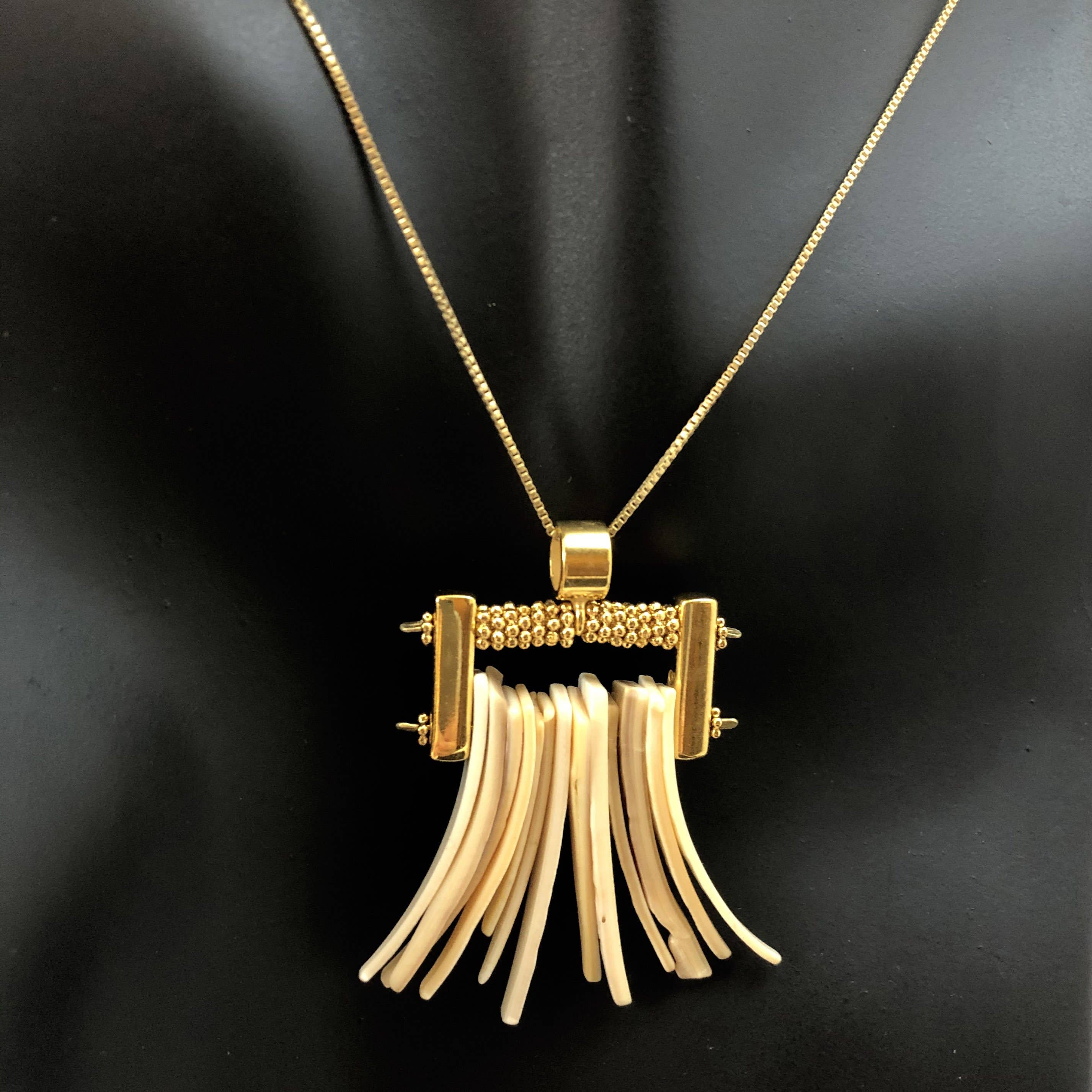 Leah Sturgis Jewelry Art – Engroshandel Halskæde med vedhæng – Urchin halskæde2