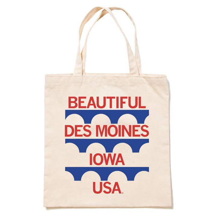 Beautiful Des Moines Iowa Tote Bag for wholesale by RAYGUN