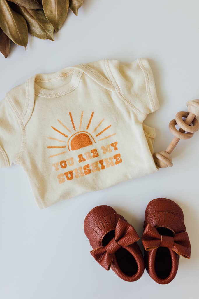 Crowned Free - Wholesale Bodysuit (Non-Footed) - Baby - You Are My Sunshine Onesie1