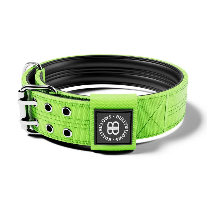 Collier de sport 5cm sans poignée néon pour la vente par BullyBillows Ltd