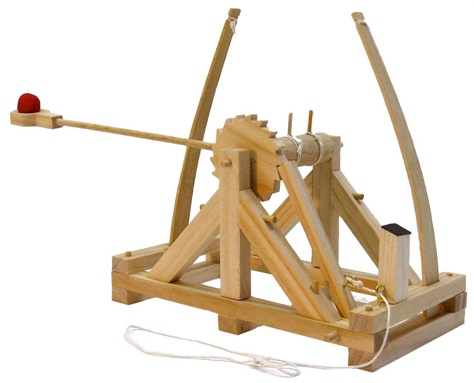 Science and Nature - Wholesale Wood Toy - Kids - Da Vinci Catapult Wooden Kit1