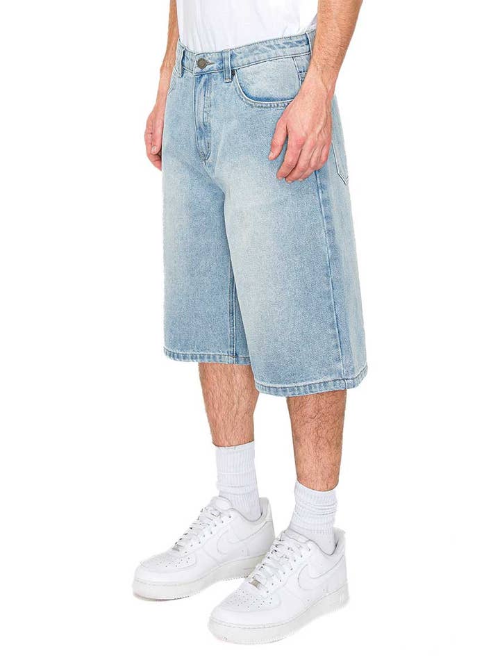 Victorious - Wholesale Shorts - Men's - DS2099 Baggy Fit Denim Shorts (Open Pack)7