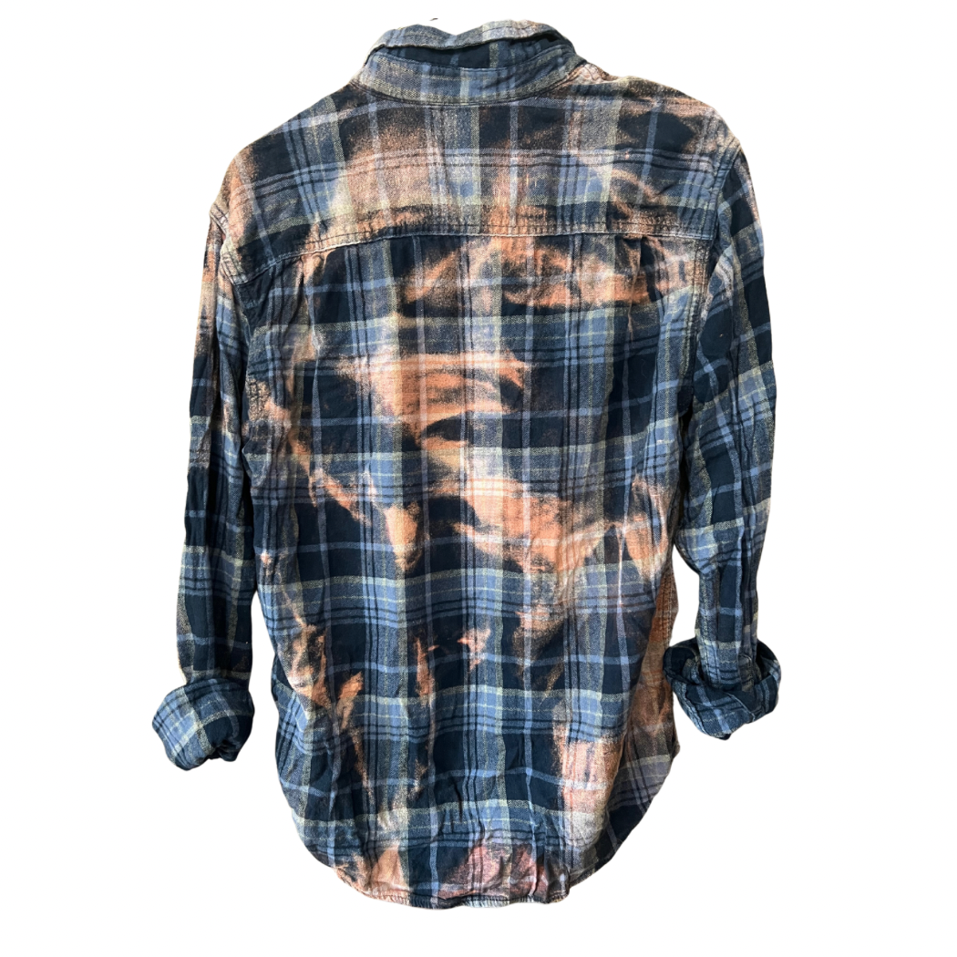 Disohrted Vintage - Wholesale Button Down Shirt - Women's - Bleach Flannels6
