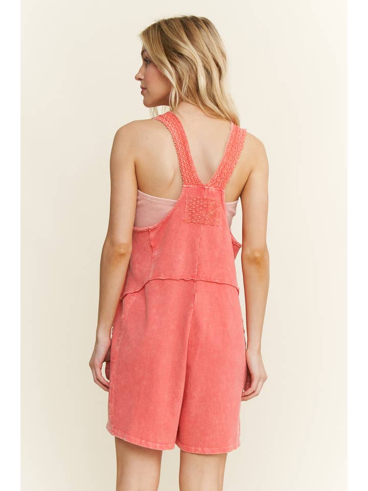 J.Her – Engroshandel Romper - Dame – Mineralvasket blonde boho forårsromper HR6404
