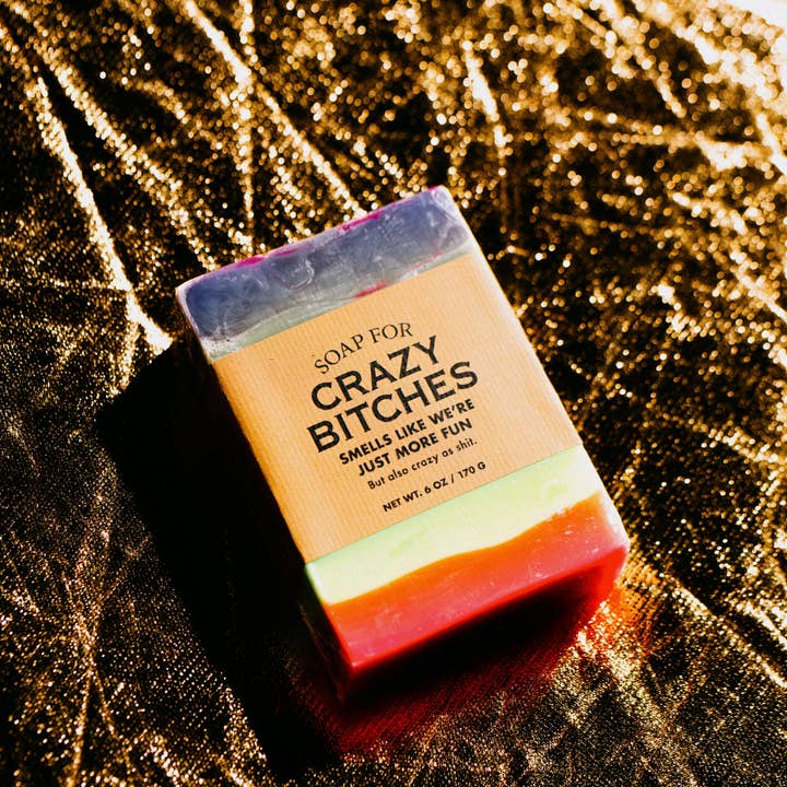Whiskey River Soap Co. - Wholesale Bar Soap - Soap for Crazy Bitches | Funny Soap2