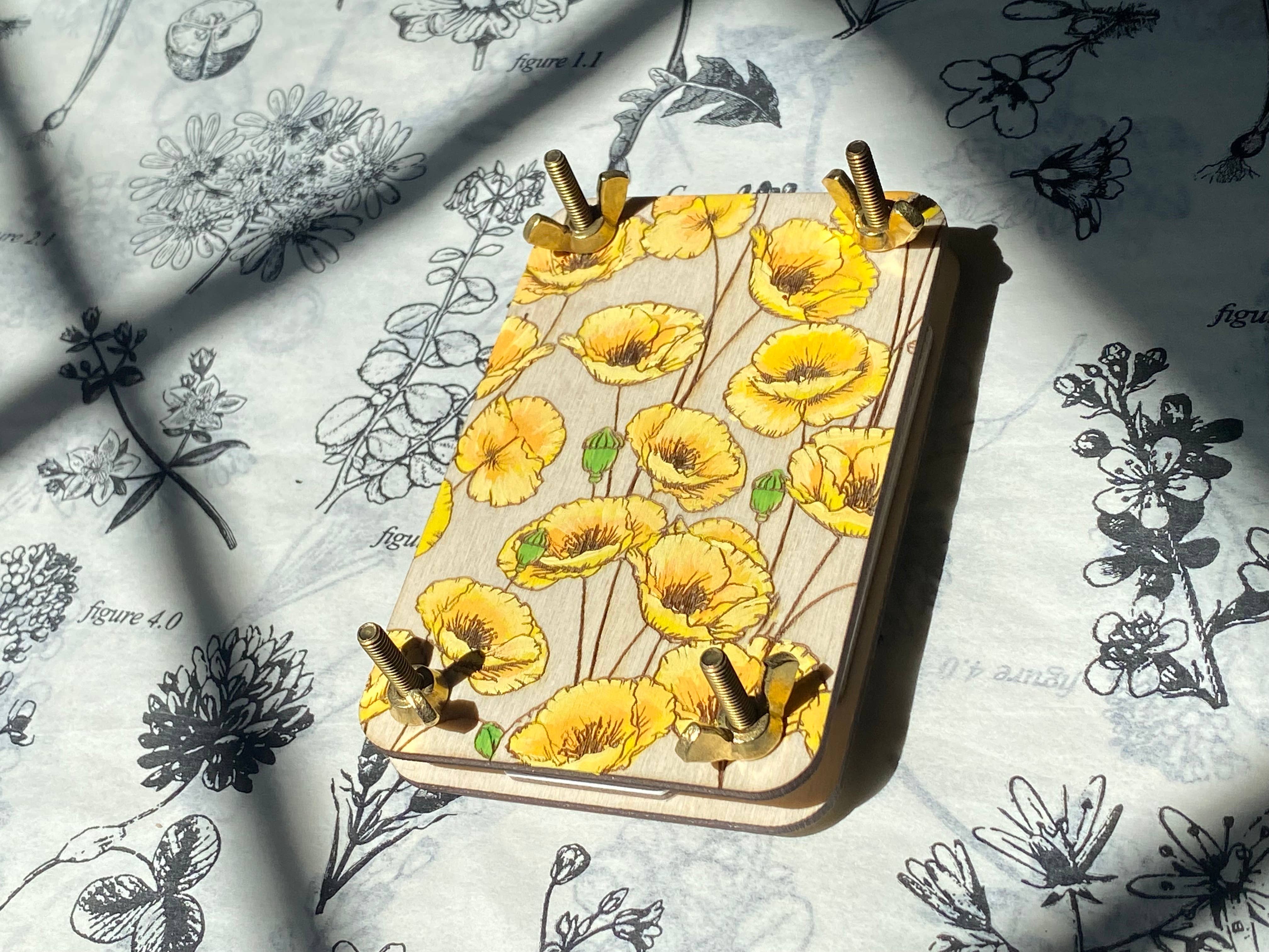 Holly Hills Lane - Wholesale DIY Craft Kit - Hand Painted State Flower Press Great for Town Visitors2