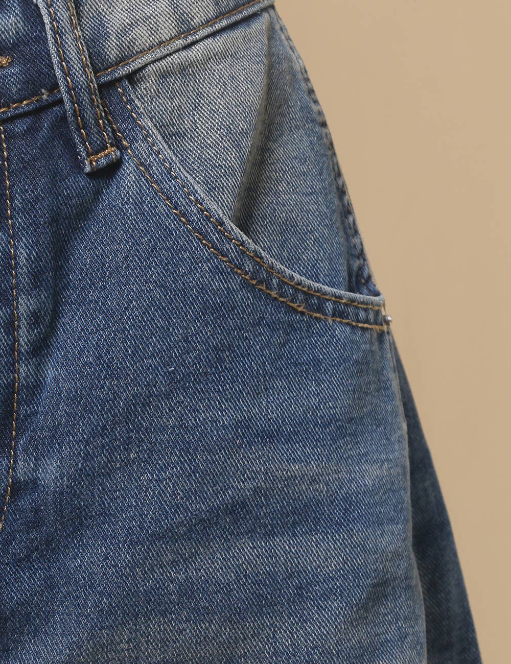 Sweetkama – Engroshandel Jeans - Dame – Damejeans med høj talje og vide ben i tøndeform, Barrel Denim SKP52240