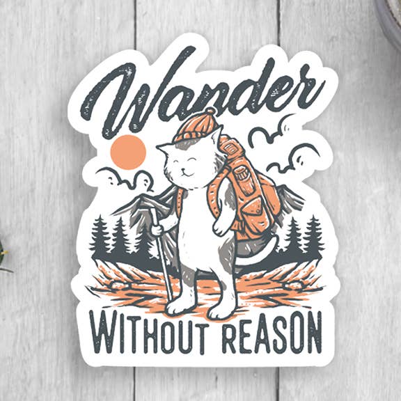 Expression Design Co - Wholesale Sticker - Wander Vinyl Sticker0