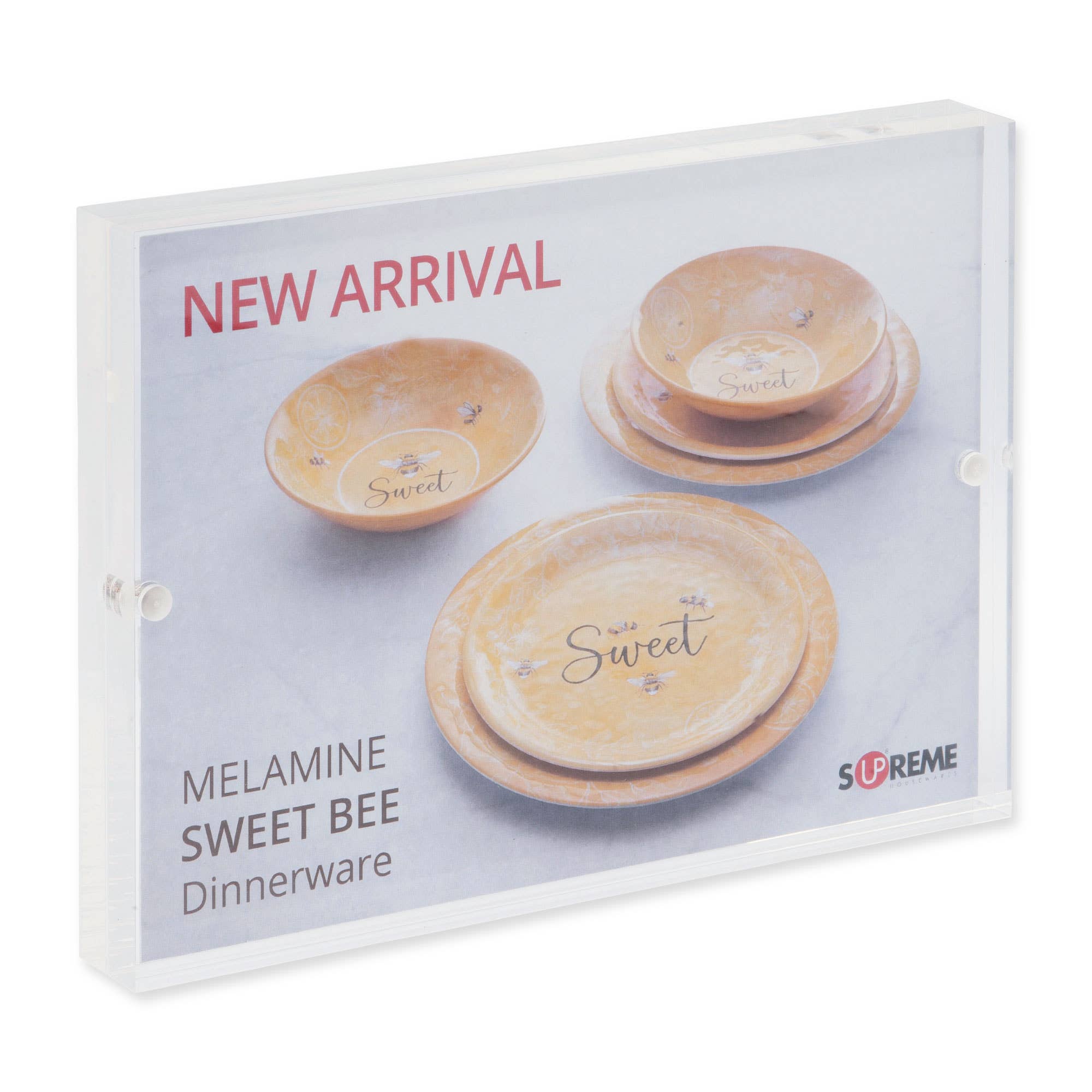 Supreme Housewares - Wholesale Picture Frame - 5 Inch x 7 Inch Magnetic Block Acrylic Picture Frames1