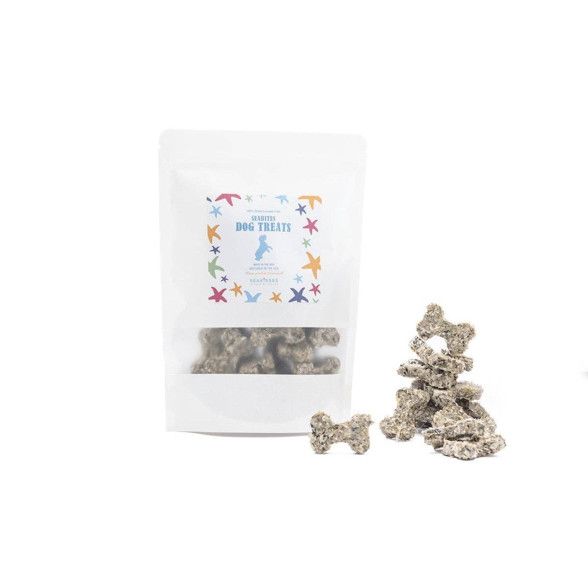 SeaKisses – wholesale Pet treats – Dog – SeaBites - 100% Cornish Fish Dog Treat NEW Pack Size0