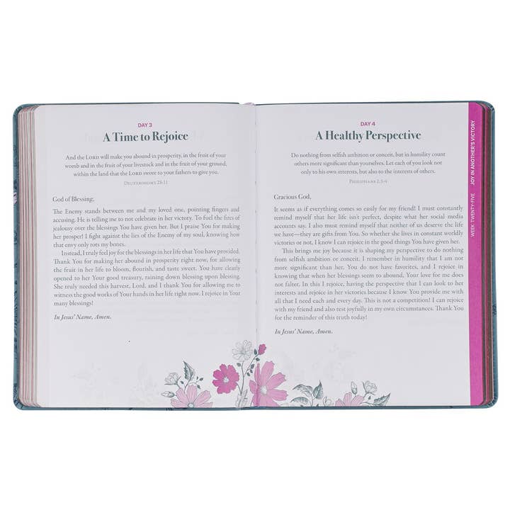 Christian Art Gifts - Vente Livre sur la religion - Consider it All Joy : un livre de prières quotidien pour les femmes3