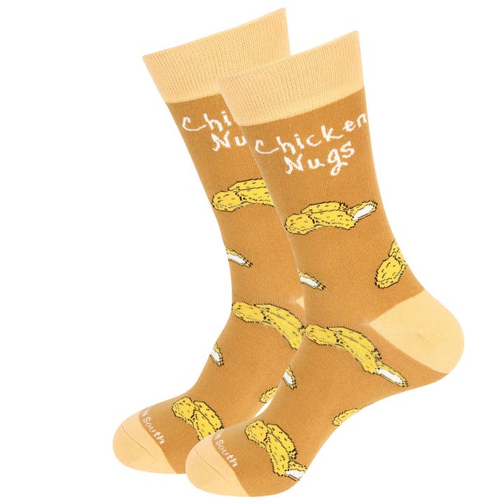 Chicken Nugs Socks for wholesale by Barrel Down South