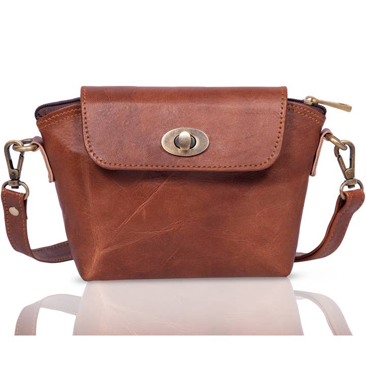 Genuine Leather Small Cross body Purses For Women for wholesale by urbanhide