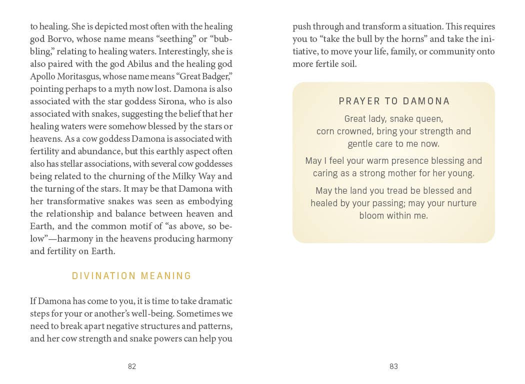 REDFeather - Vente Corps, esprit et âme - Oracle des déesses, sorcières et reines celtiques8