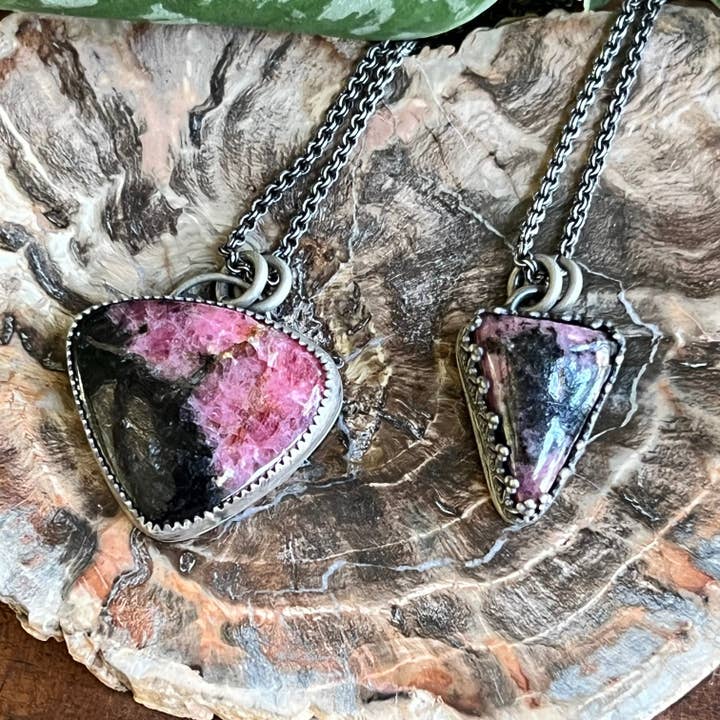 Rhodonite Talisman Pendants for wholesale by Smith & Stone Co.