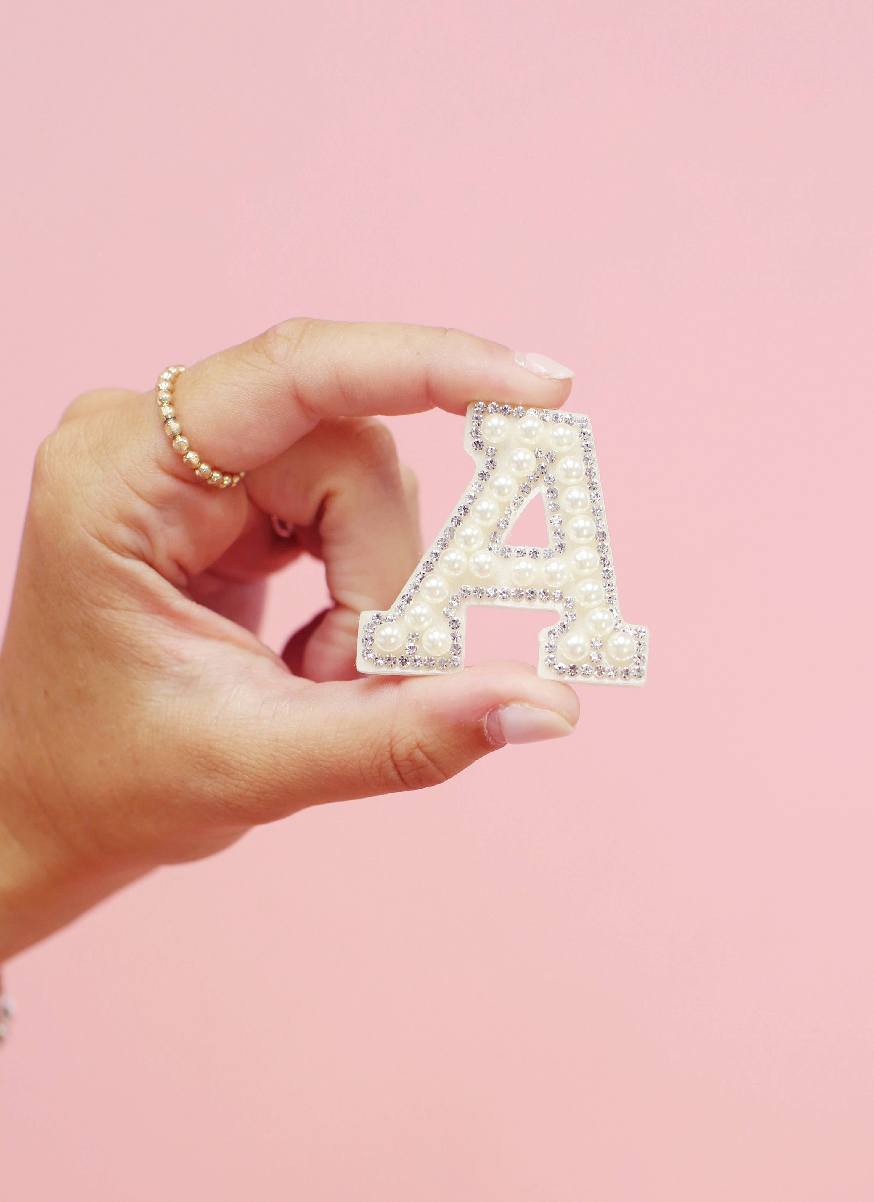 Properly Marked - Wholesale Patch - Pearl Patch Letters FULL ALPHABET