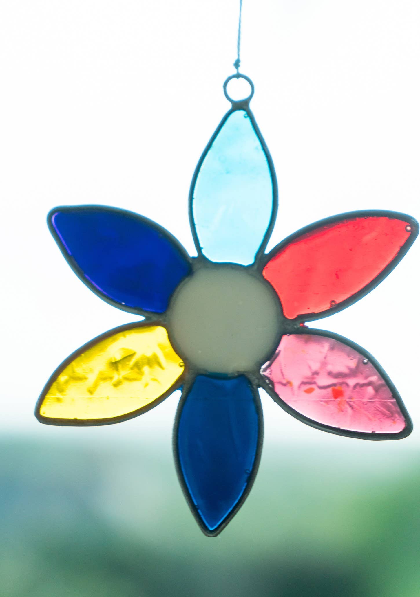 Namaste - Wholesale Suncatcher - Multi Colour Flower Suncatcher3