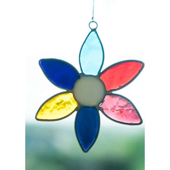 Namaste - Wholesale Suncatcher - Multi Colour Flower Suncatcher3