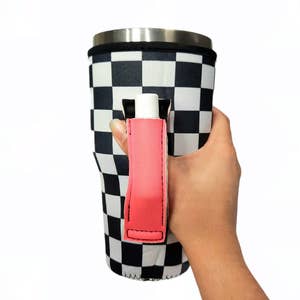 CHECKERBOARD TUMBLER – Houses & Parties
