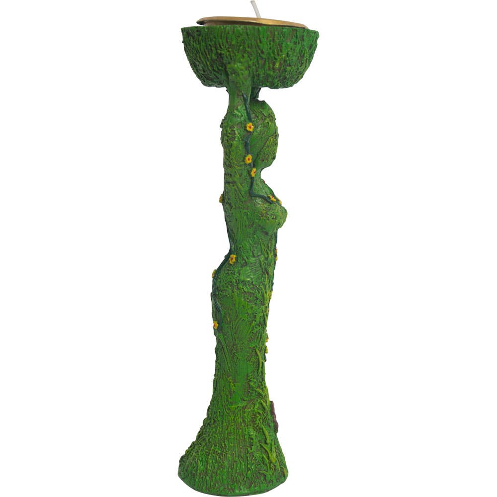 Kheops International – Engroshandel Lyseholder – Polyresin T-Light Holder Nurturing Goddess (Hver)1