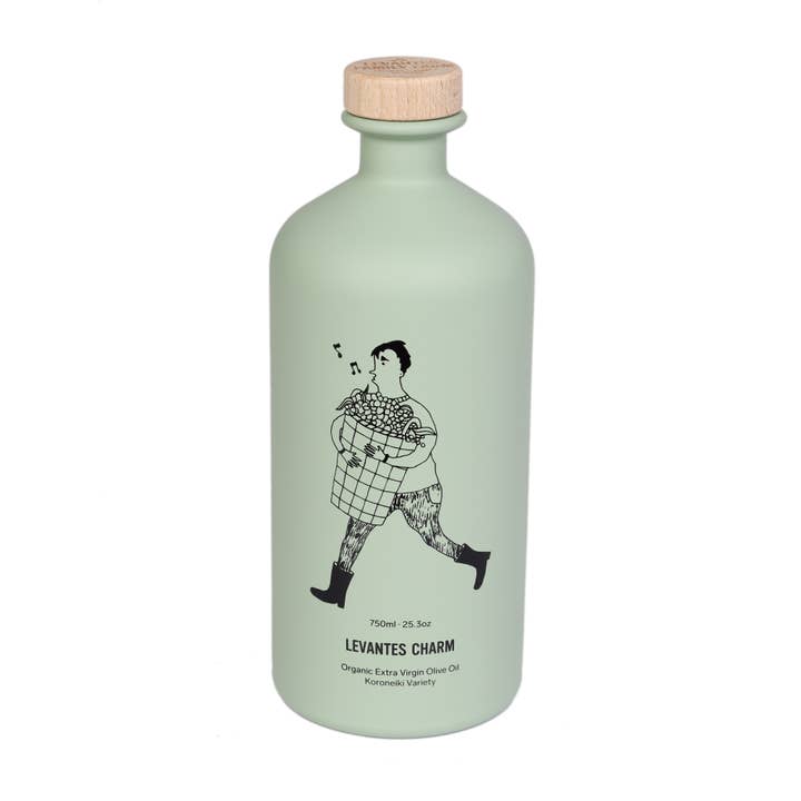 Hellenic Farms - Wholesale Olive Oil - Levantes Charm Organic Extra Virgin Olive Oil 750mL