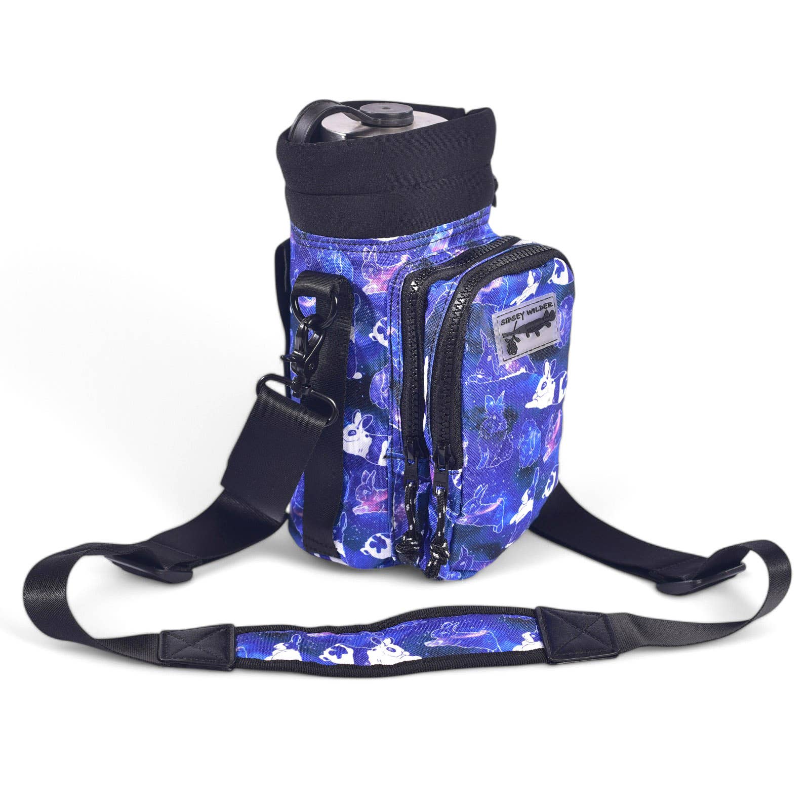 Sipsey Wilder - Wholesale Flessenrek/houder - Kosmische Konijnen Waterflesdrager1