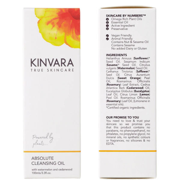 Kinvara Natural Skincare - Vente Nettoyants pour le visage - Huile démaquillante absolue 100 ml7
