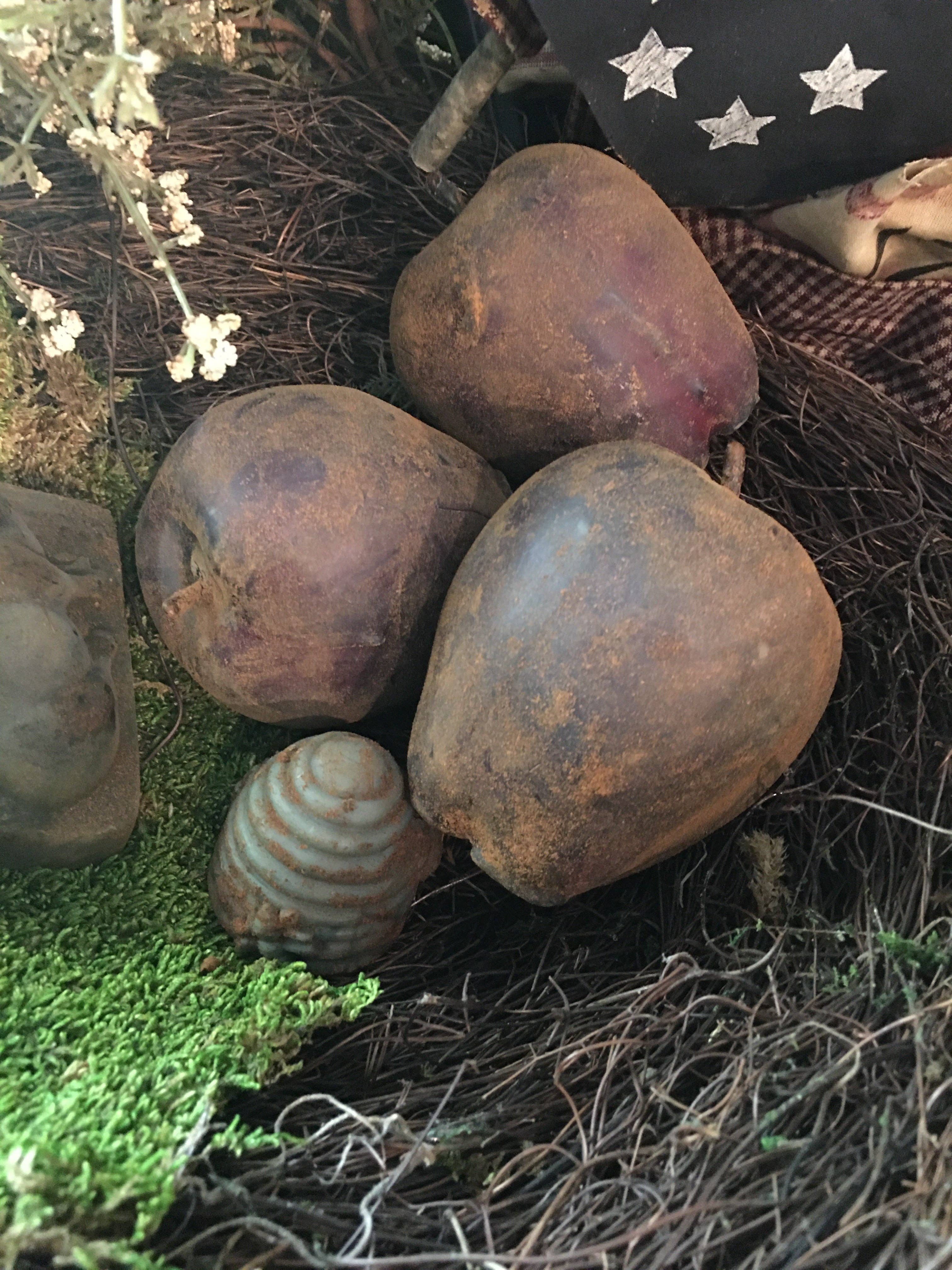 The Cranberry Cornstalk Co. - Vendita all'ingrosso Decorazioni da tavolo - Dolce mela per l'insegnante Riempitore per ciotola Primitive Decor5