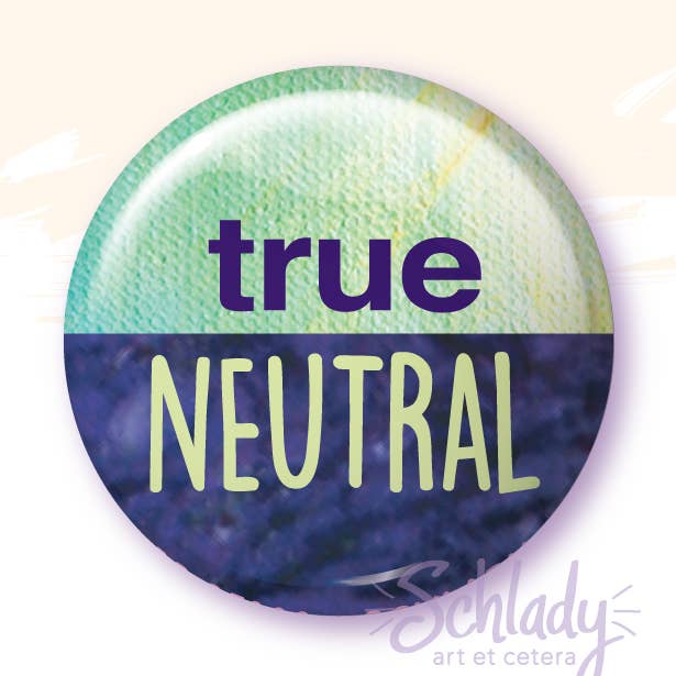 Schlady - Vente Épinglettes/boutons - True Neutral - Épingle à boutons0