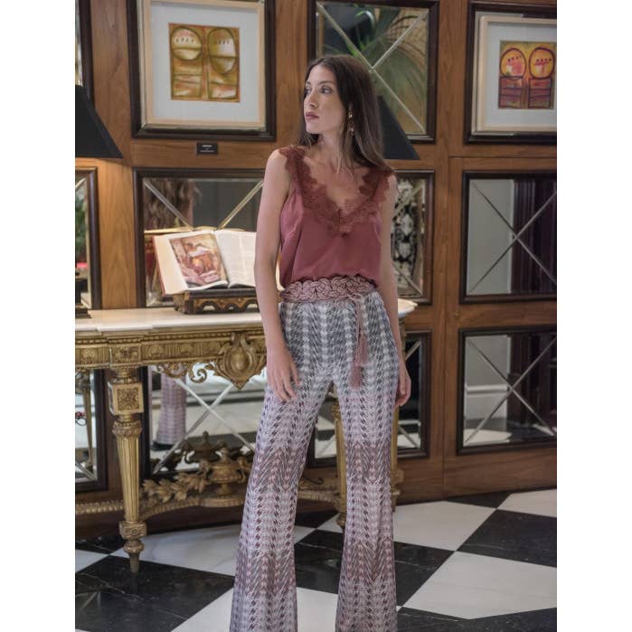 KAHYRA VISGRAATBROEK voor wholesale door Káhyra