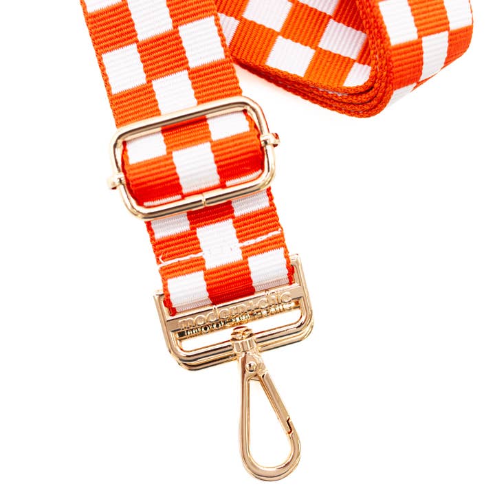modern and chic - Wholesale Bag Strap - Women's - Lizzie Checkered Adjustable Bag Strap23