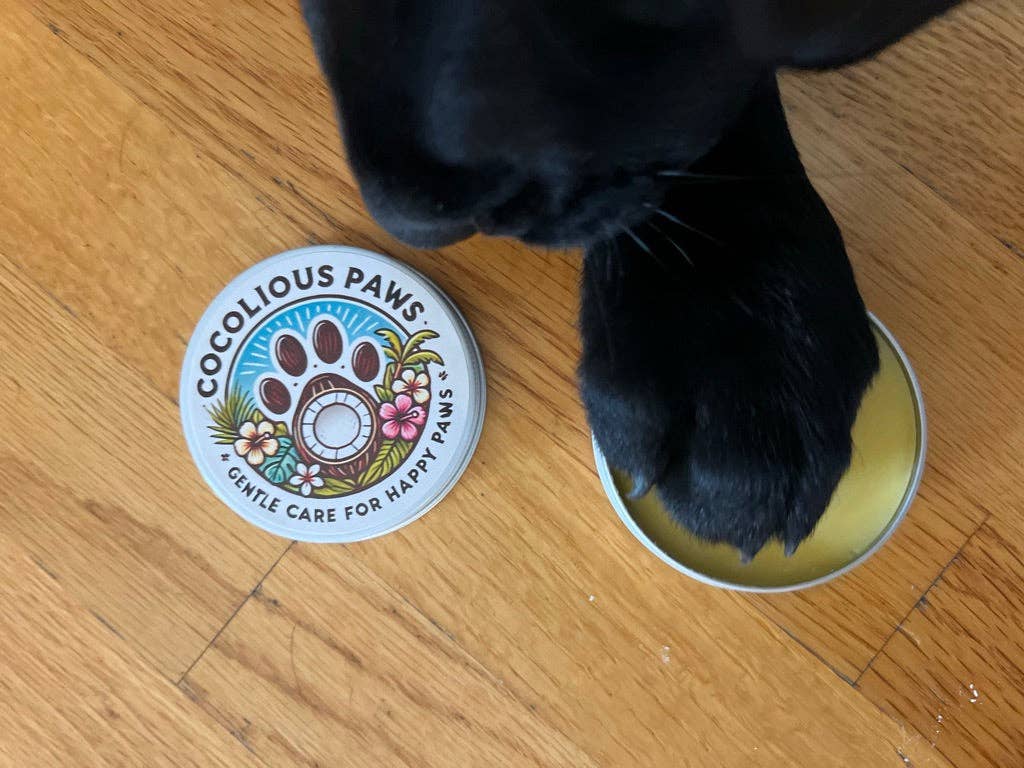 Cocolicious Beauty - Wholesale Pet Paw Protection - All-Natural Pet Balm for Soothing & Protection – Paws, Nose & Cracked Skin, 2oz Tin or Balm Bar4