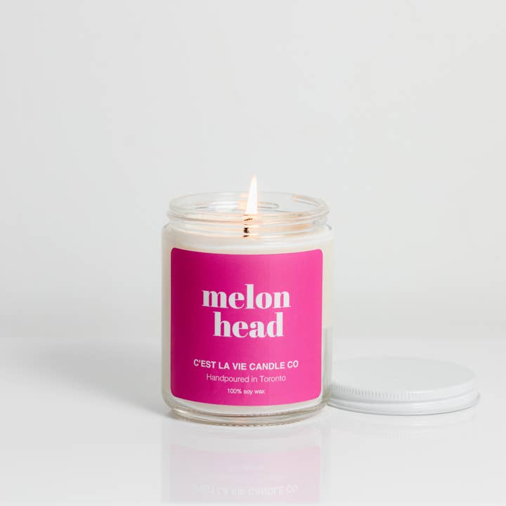 Vela de soja Melon Head | Verão por atacado de C’est La Vie Candle Co