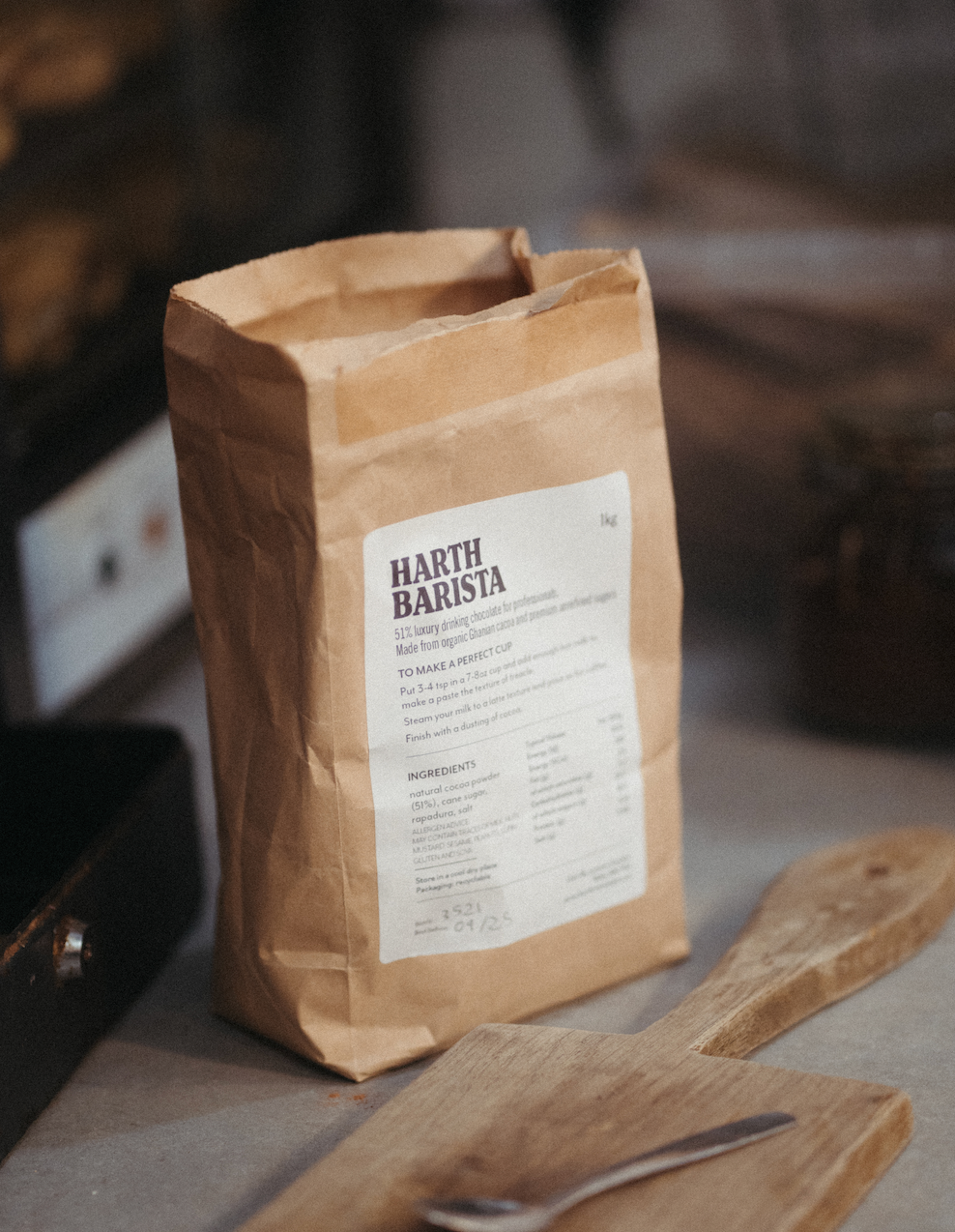 Harth Chocolate - Wholesale Chocolademelk/cacaomix/kit - Harth Classic Barista warme chocolade 51%1