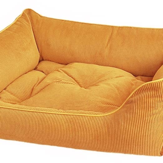 Relax Mustard dog bed for wholesale by Dandy Dog