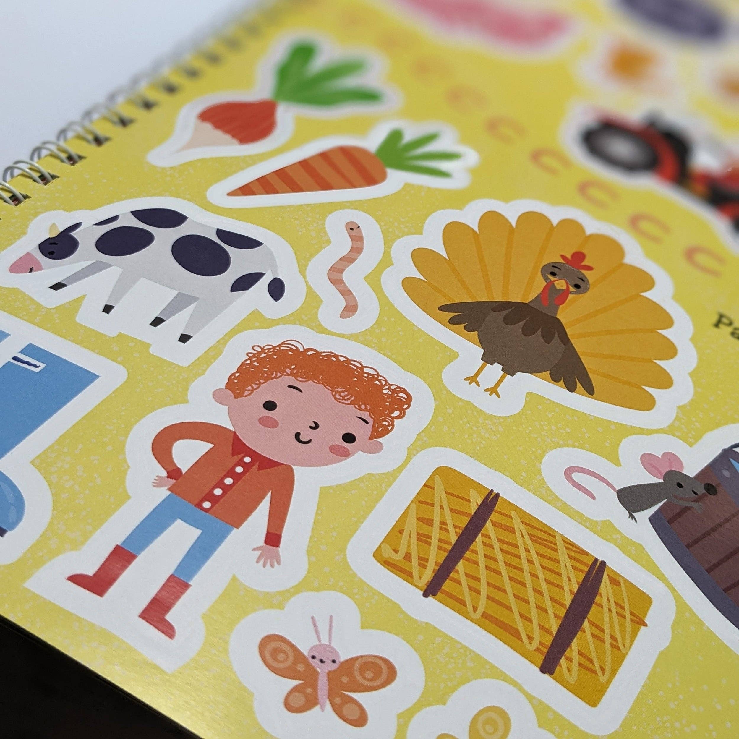 Robert Frederick Ltd – wholesale Sticker – Child & baby – Big Sticker Activity Book – Farm7