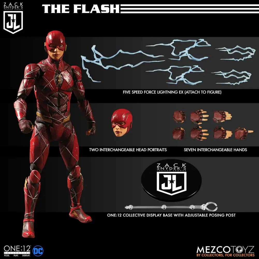Close Up GmbH - Wholesale Figurine Toy - Kids - Justice League One:12 Zack Snyder's Deluxe Figure Set2