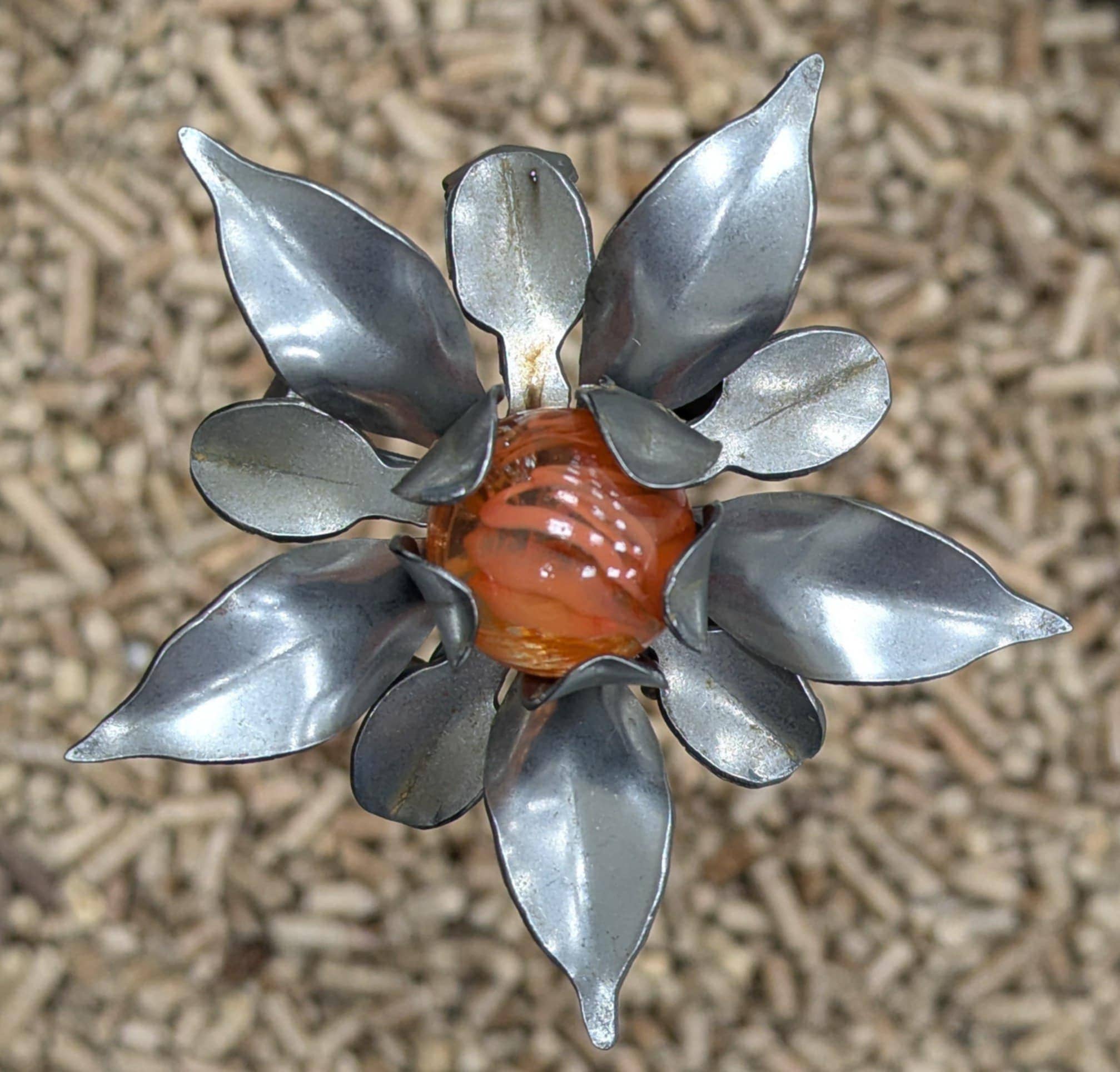 Designs by Dieter, LLC - Wholesale Garden/Lawn Stake - Handmade Metal Flower Garden Stake6