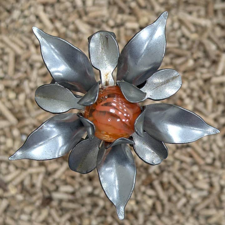 Designs by Dieter, LLC - Wholesale Garden/Lawn Stake - Handmade Metal Flower Garden Stake6