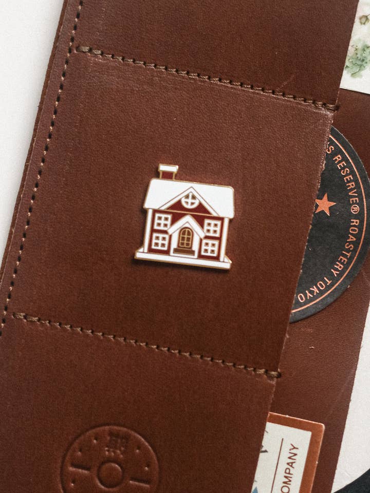 Alfinete Magnético Little Red House por atacado de Faded Chronicle