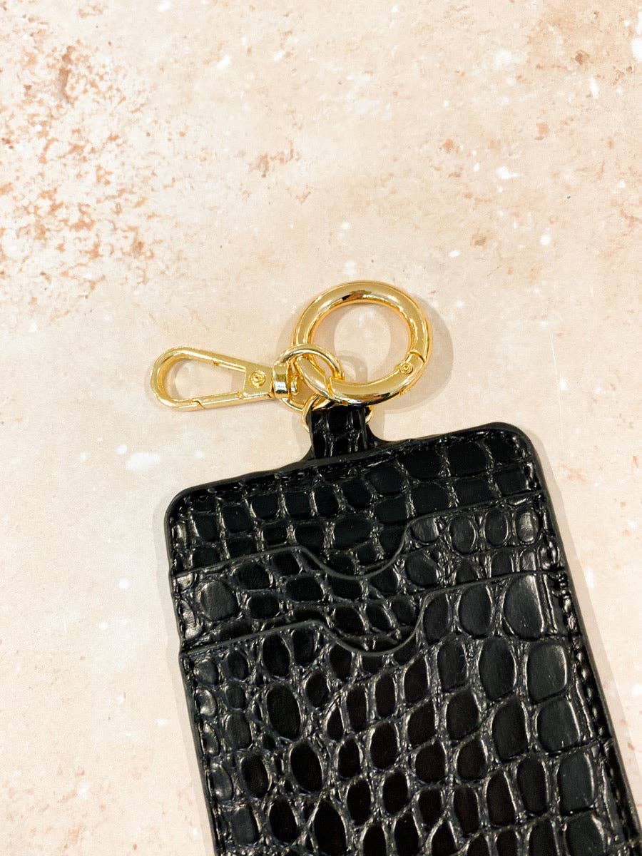 Angels Whisper Accessories - Wholesale Card holder – women's - Croc Keyring Card Holder19