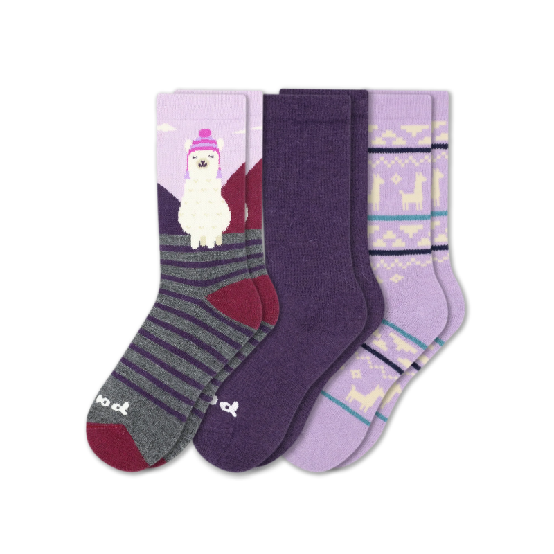 Pacas - Wholesale Socks - Women's - 3 Pack - Women's Crew Pacas Socks10
