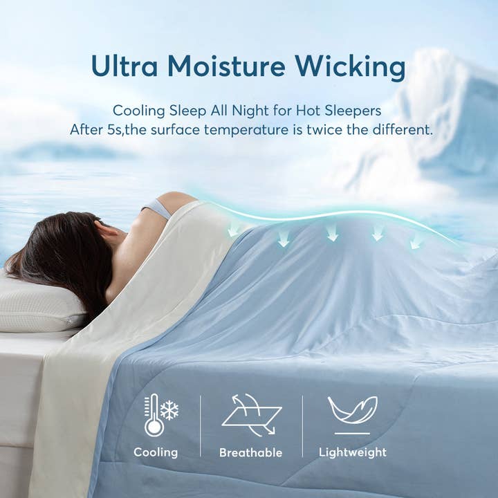 VIAI Beauty - Wholesale Down Comforter - Kasentex All Season Ultra Soft Cooling Blanket Comforter, Hypoallergenic and Breathable, Room Decor, Graduation Gifts7