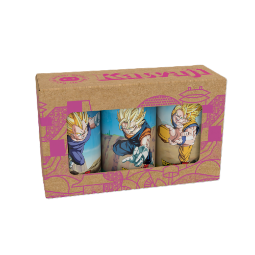 Kawaji – wholesale Soda/carbonated drink – Kawaji x Dragon Ball Z  Vegito Fusion Triple Pack Gift Set1